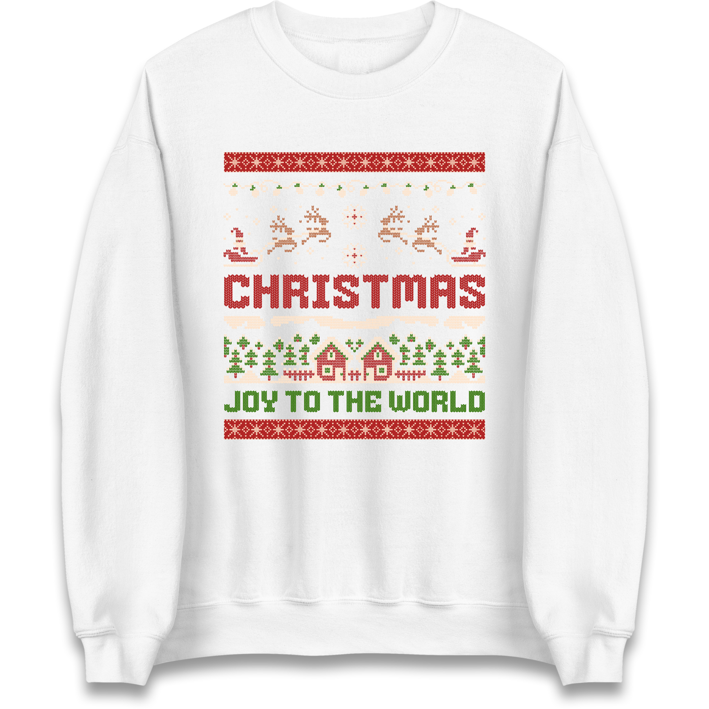 Christmas Joy to the World Christmas Sweatshirt