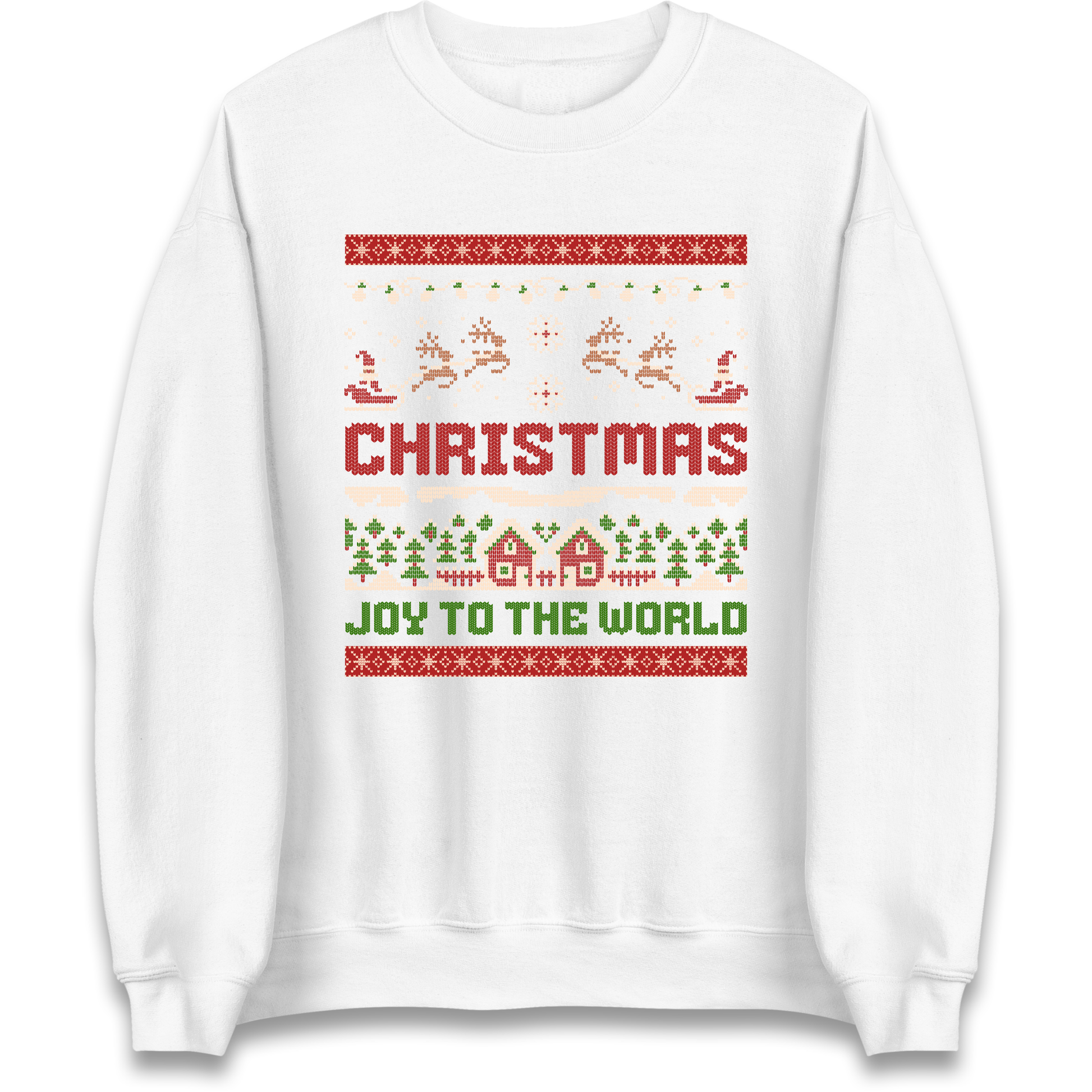 Christmas Joy to the World Christmas Sweatshirt