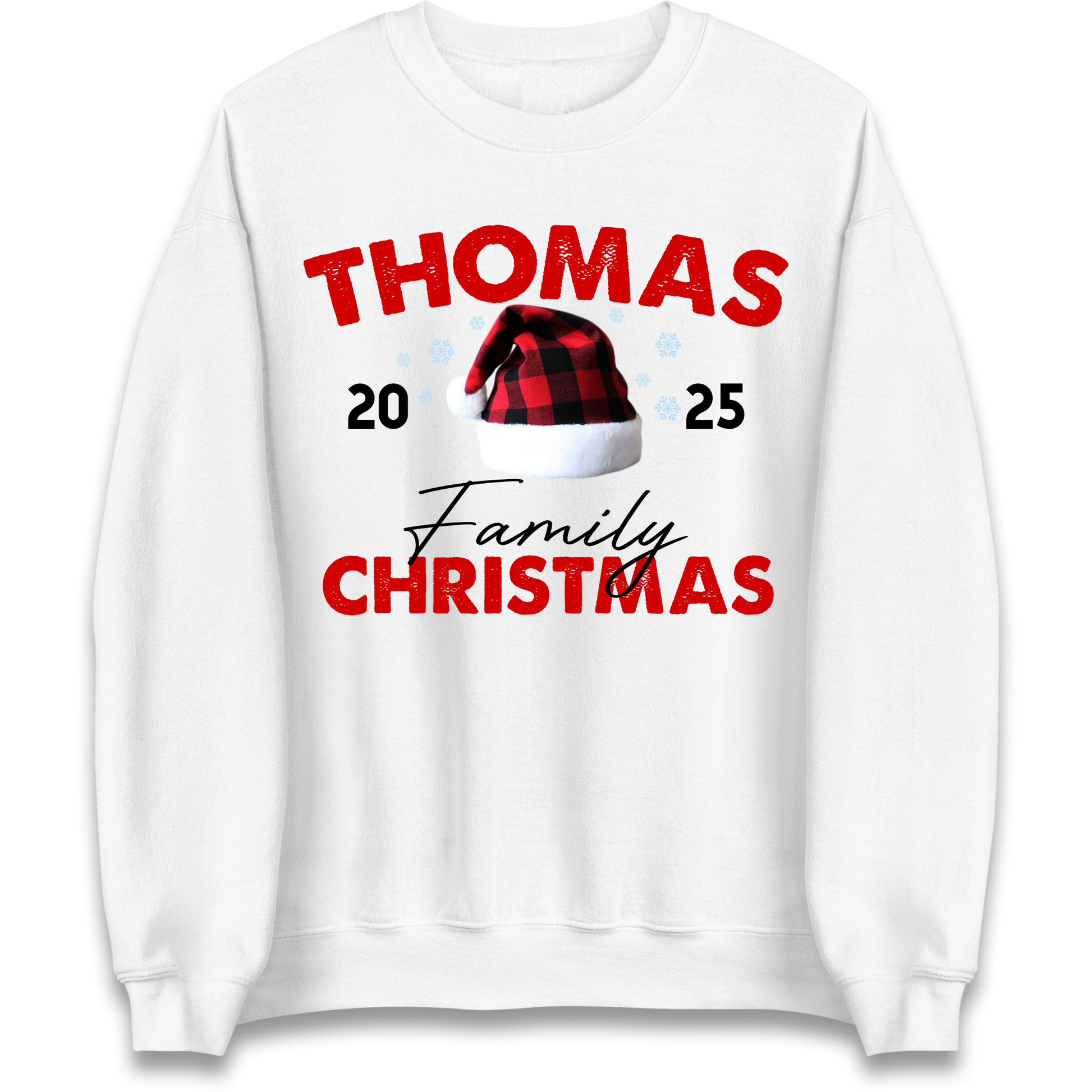 Thomas Family Christmas Sweatshirt