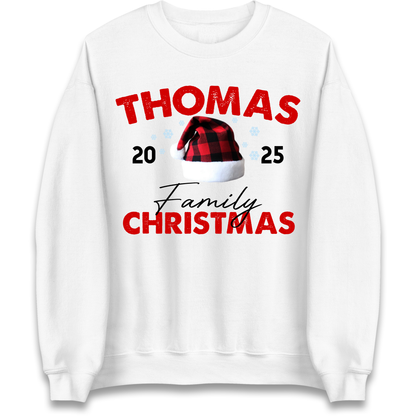 Thomas Family Christmas Sweatshirt