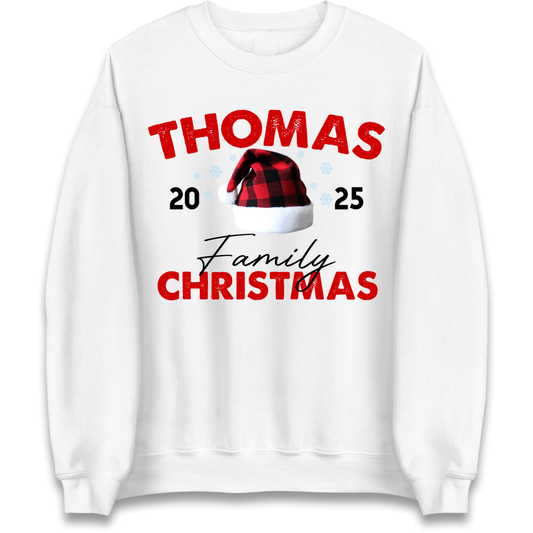 Thomas Family Christmas Sweatshirt
