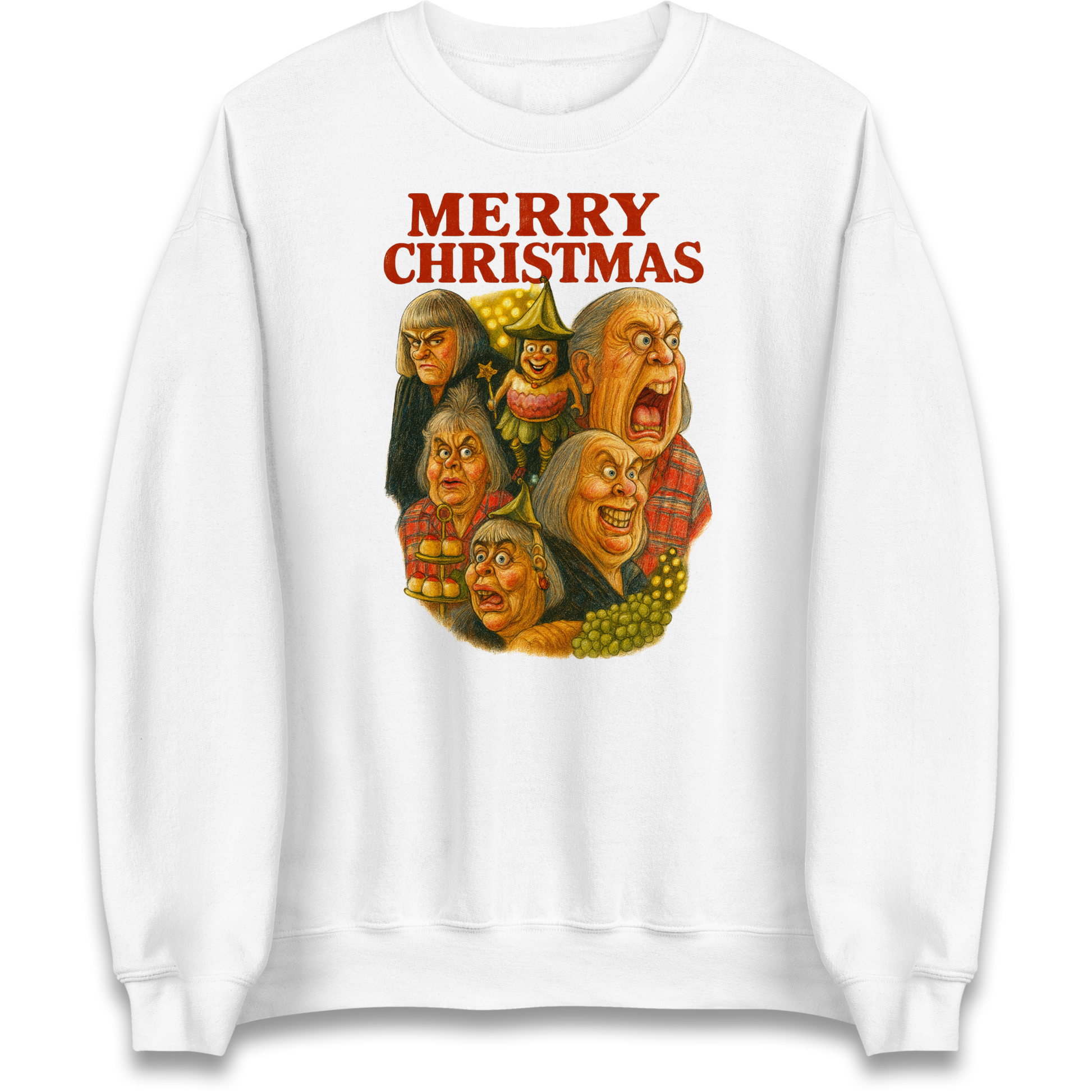 M&S Christmas Food 2025 Advert Christmas Jumper