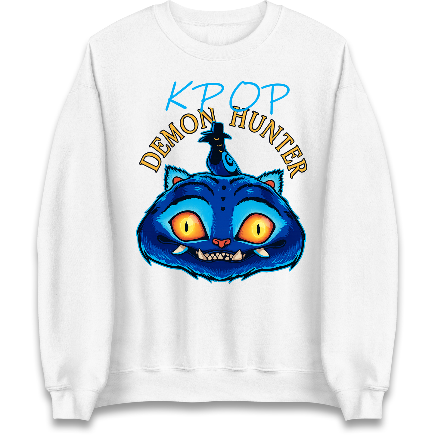 Kpop Demon Hunter Derpy Tiger Sweatshirt
