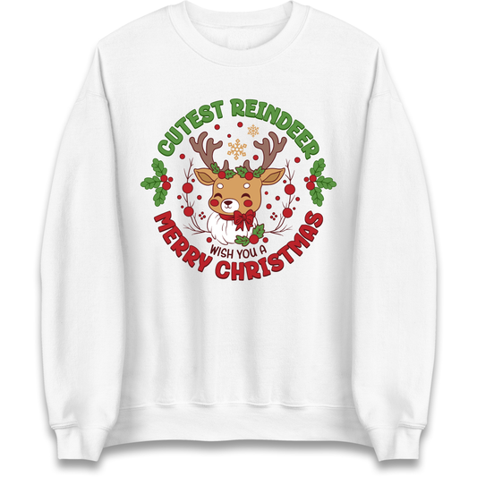 Cutest Reindeer Sweatshirt