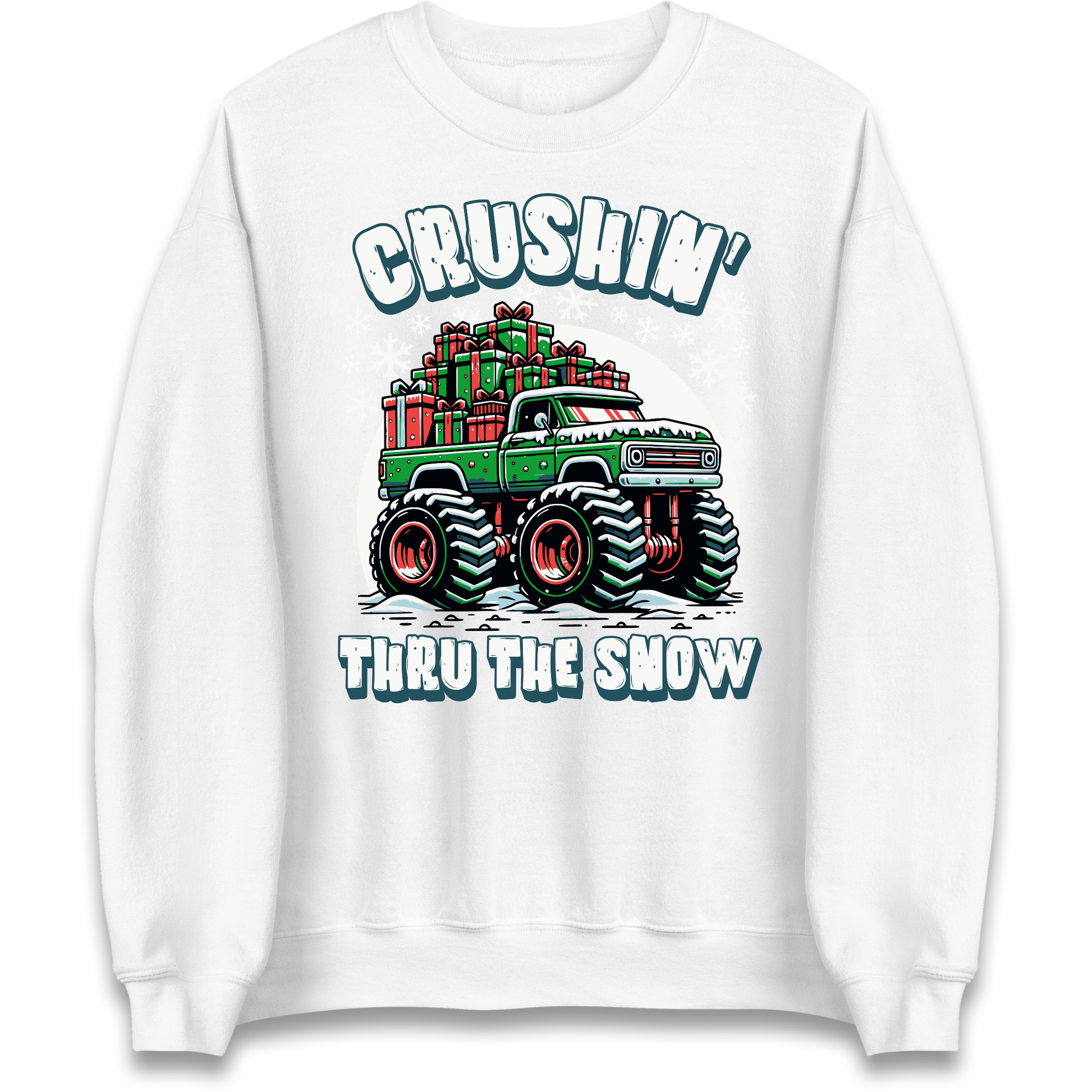 Crushin Thru The Snow Sweatshirt