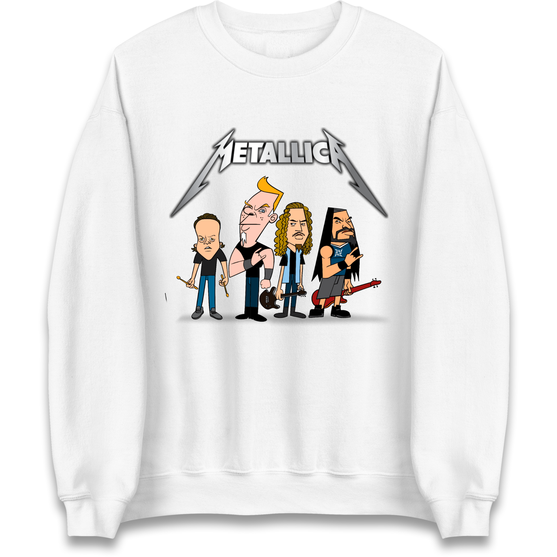 Metallica Cartoon Sweatshirt