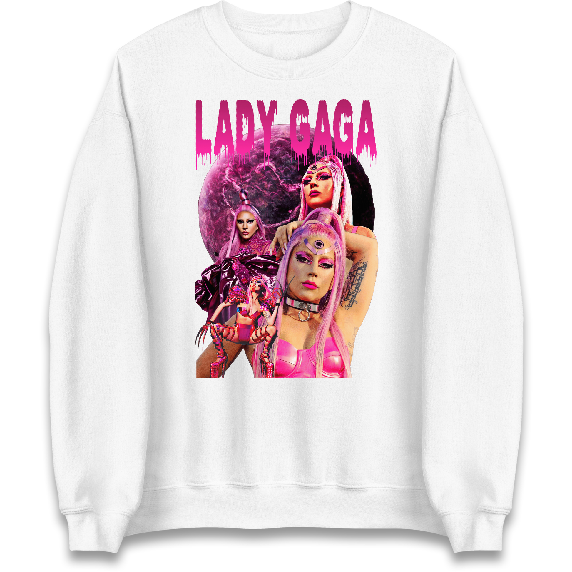 Lady GaGa Pink Sweatshirt