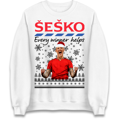 Benjamin Sesko Christmas Sweatshirt