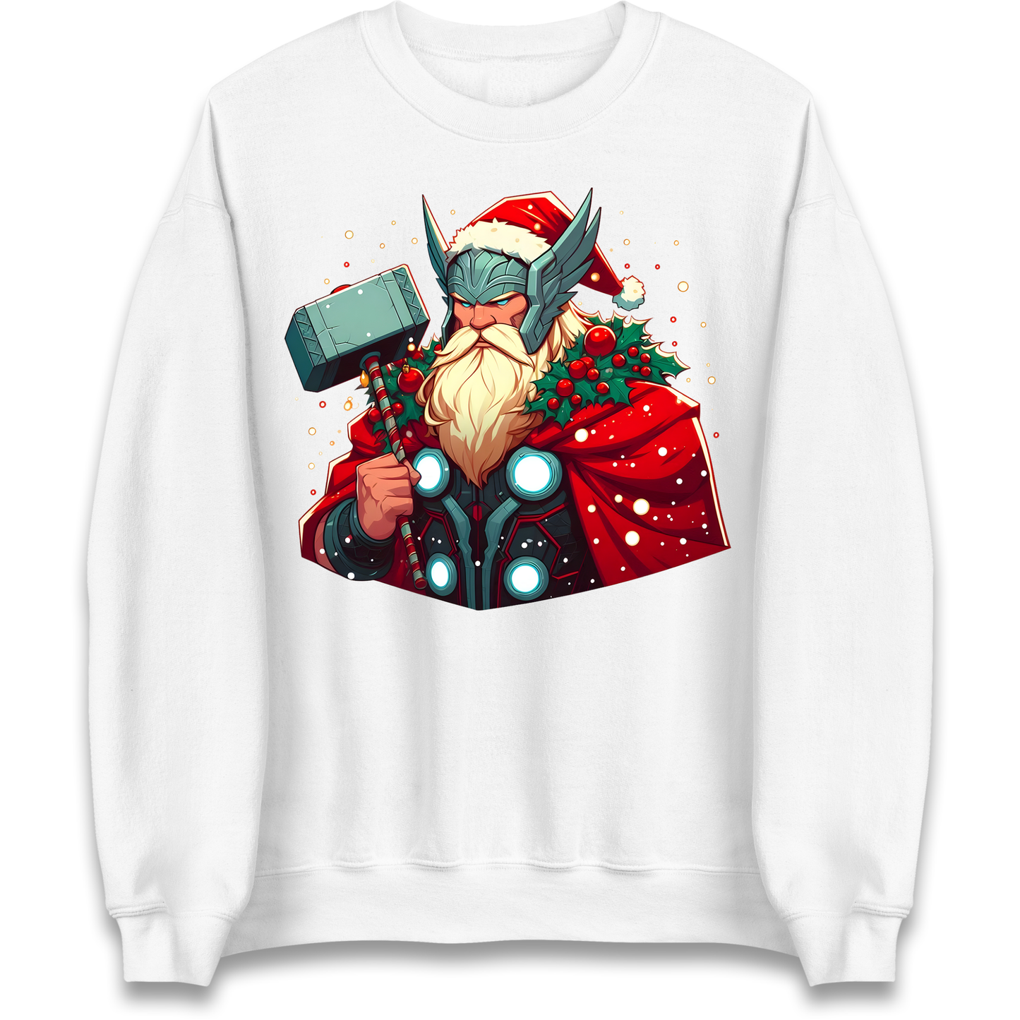 Viking Thor Santa Sweatshirt