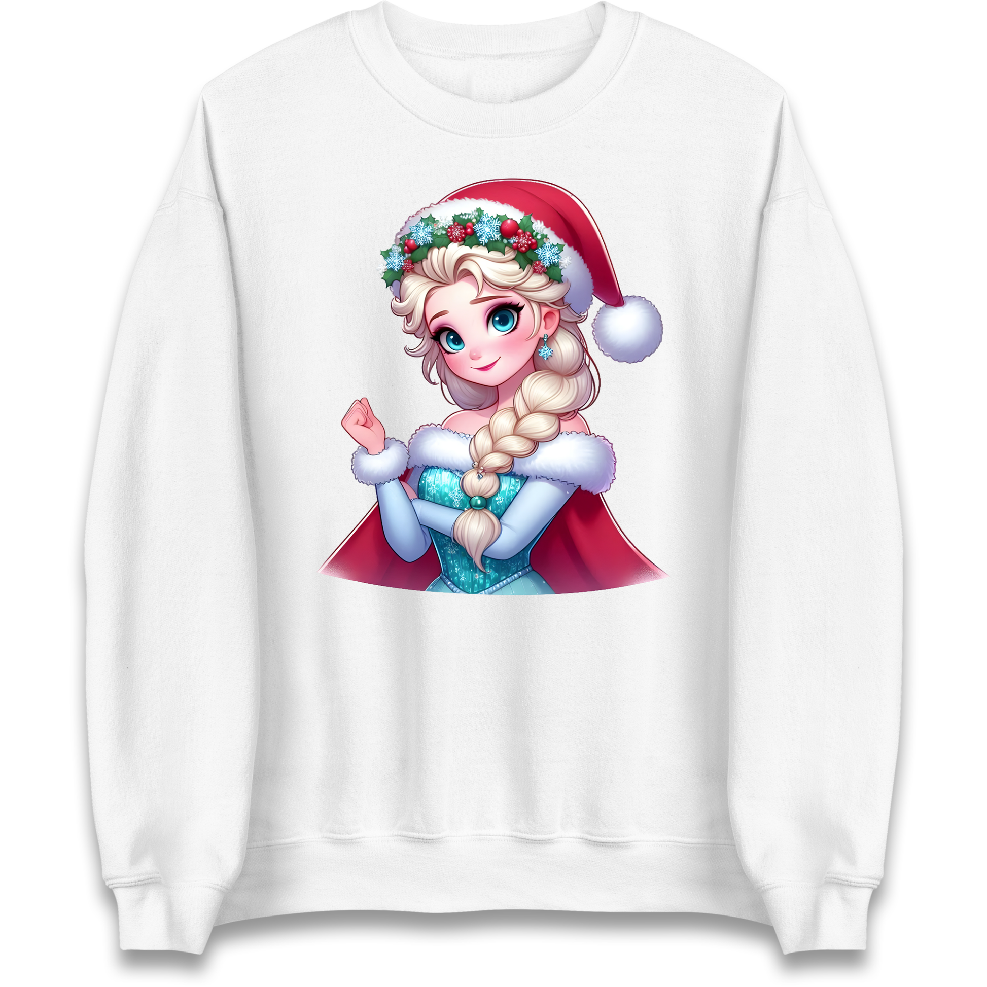 Elsa Frozen Santa Sweatshirt