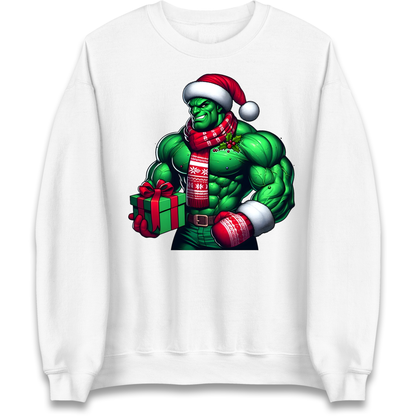 The Hulk Santa Sweatshirt