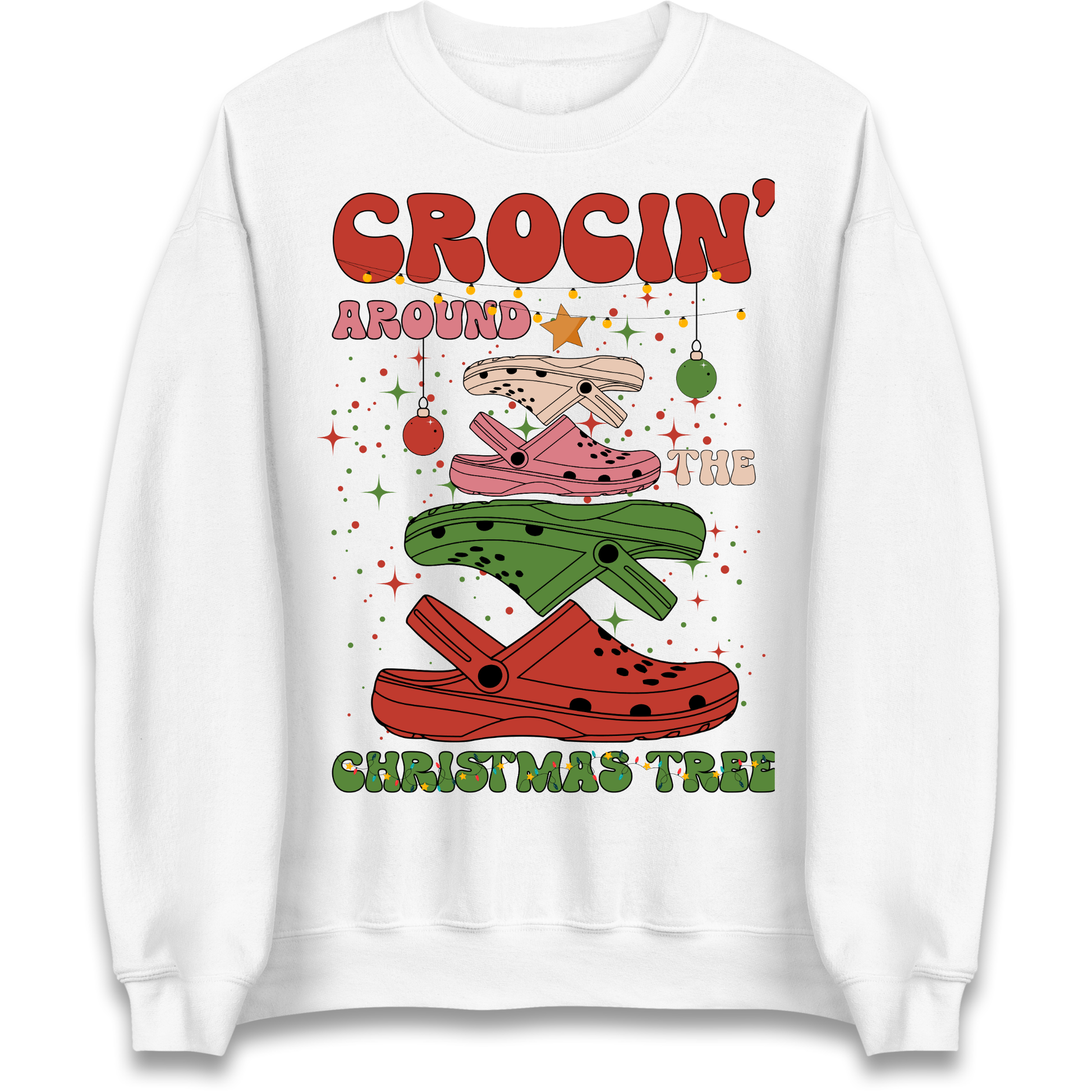 Crockin Around the Christmas Tree Christmas Sweatshirt