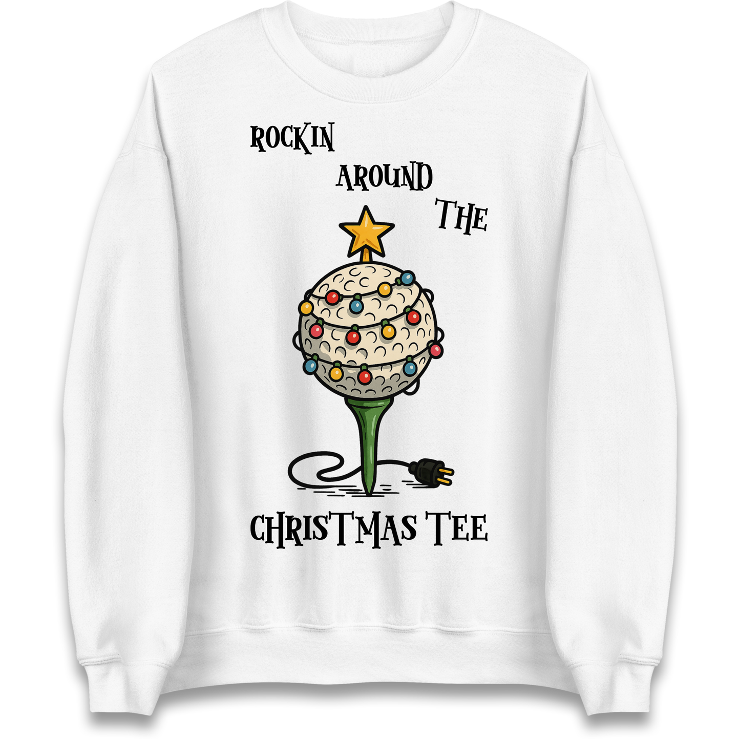 Golf Christmas Sweatshirt