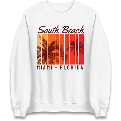 South Beach Miami Florida Sweatshirt