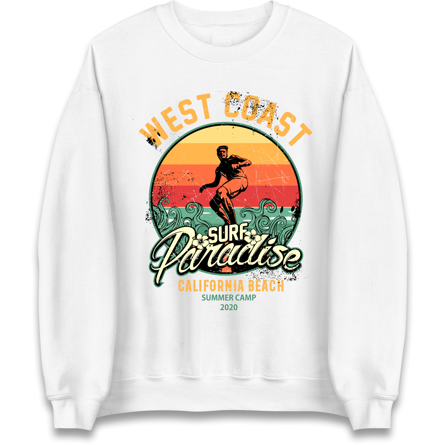 West Coast Surf Paradise Sweatshirt