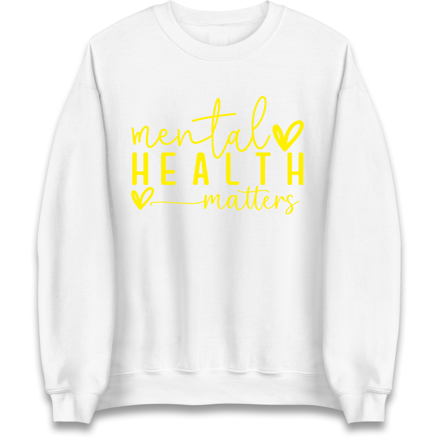 Yellow Mental Health Sweatshirt