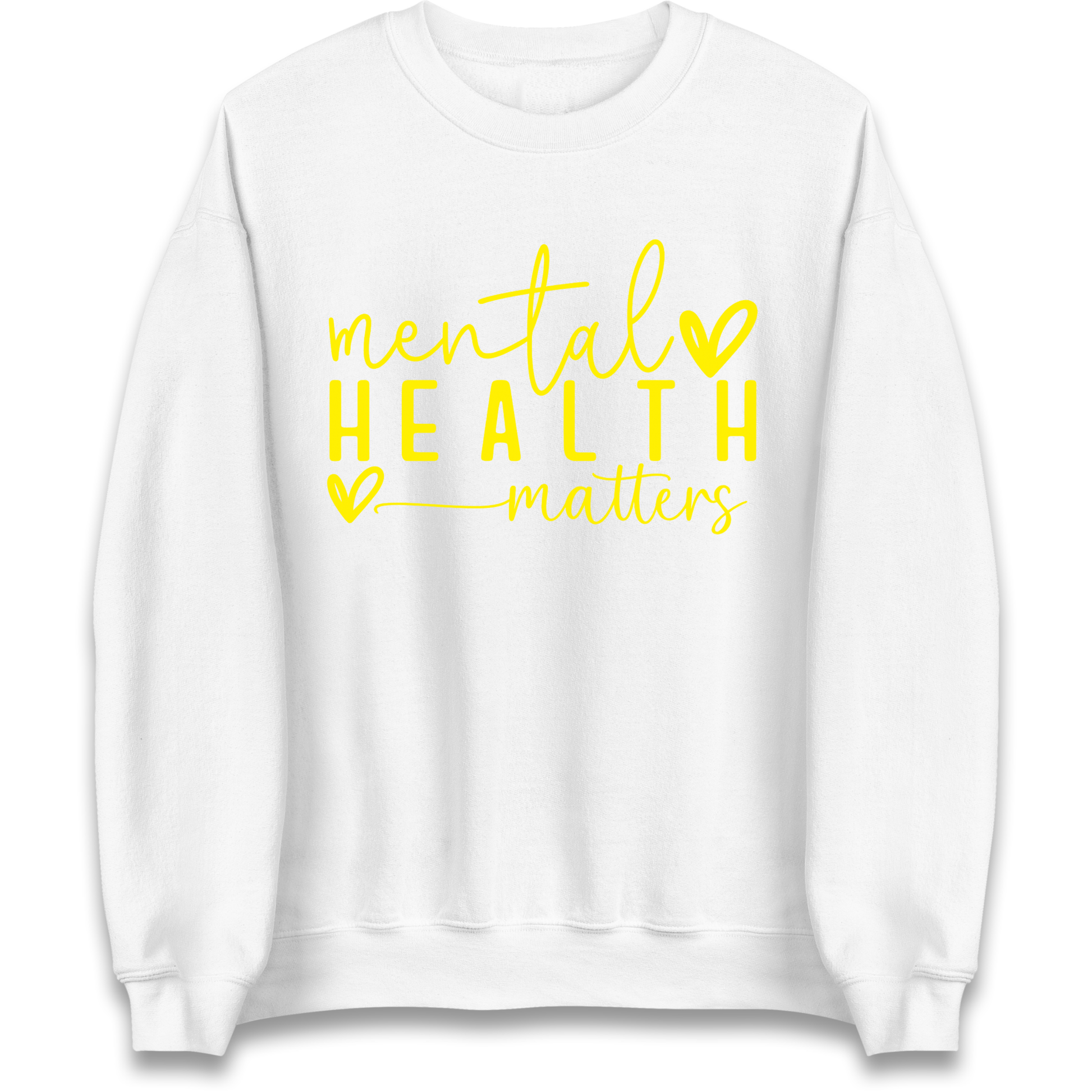 Yellow Mental Health Sweatshirt