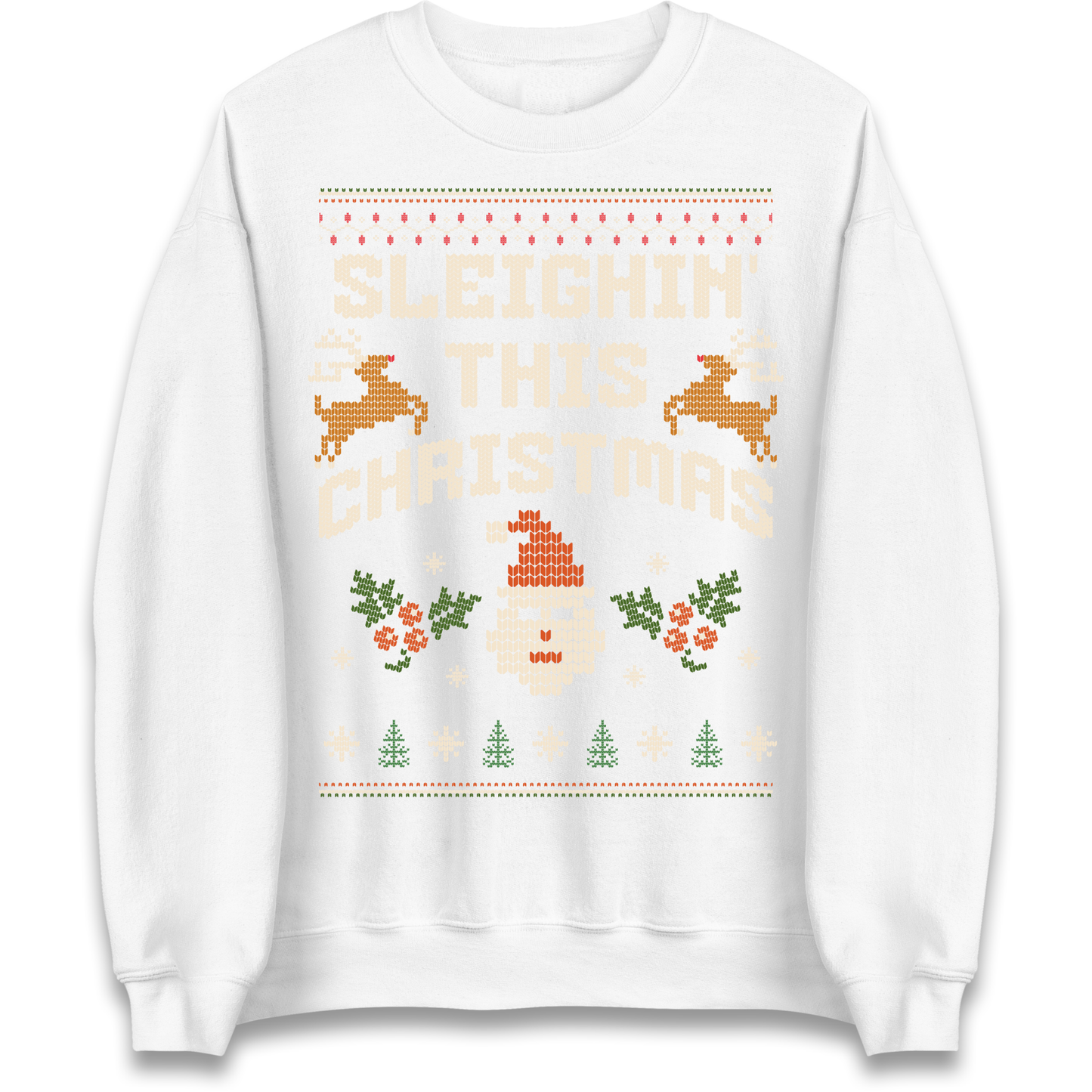 Sleighin This Christmas Christmas Sweatshirt