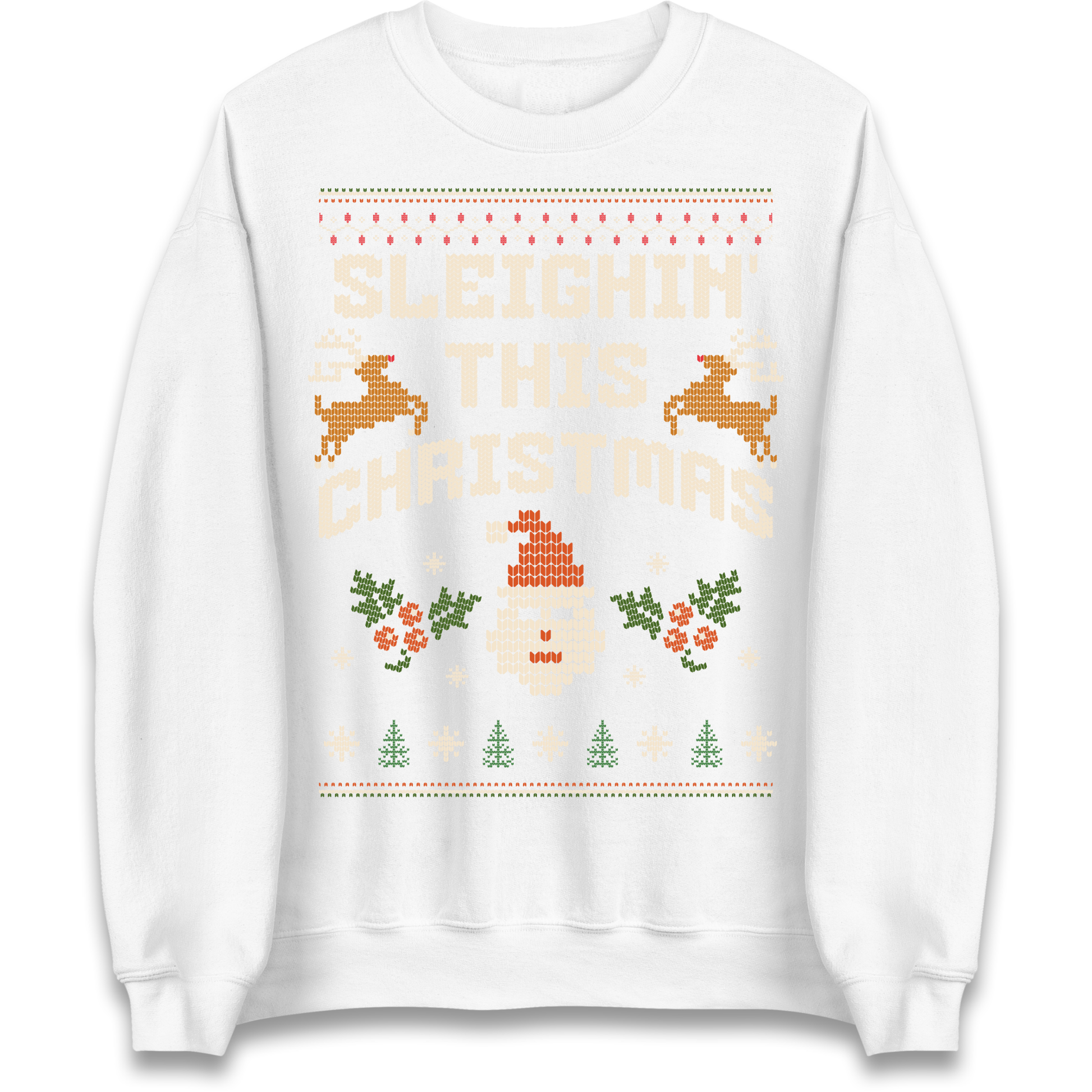 Sleighin This Christmas Christmas Sweatshirt