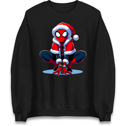 Spiderman Christmas Jumper Adult