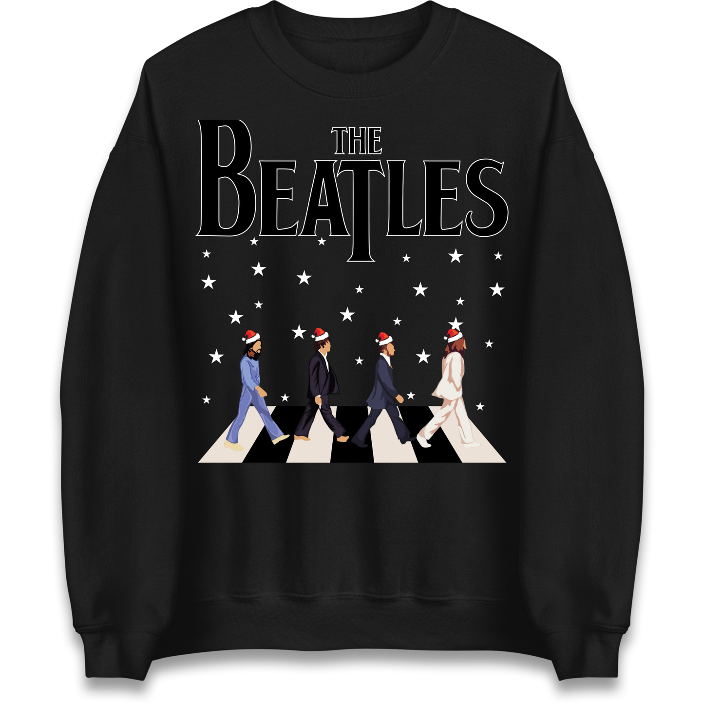 The Beatles Abbey Road Christmas Sweatshirt