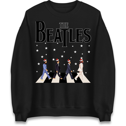 The Beatles Abbey Road Christmas Sweatshirt