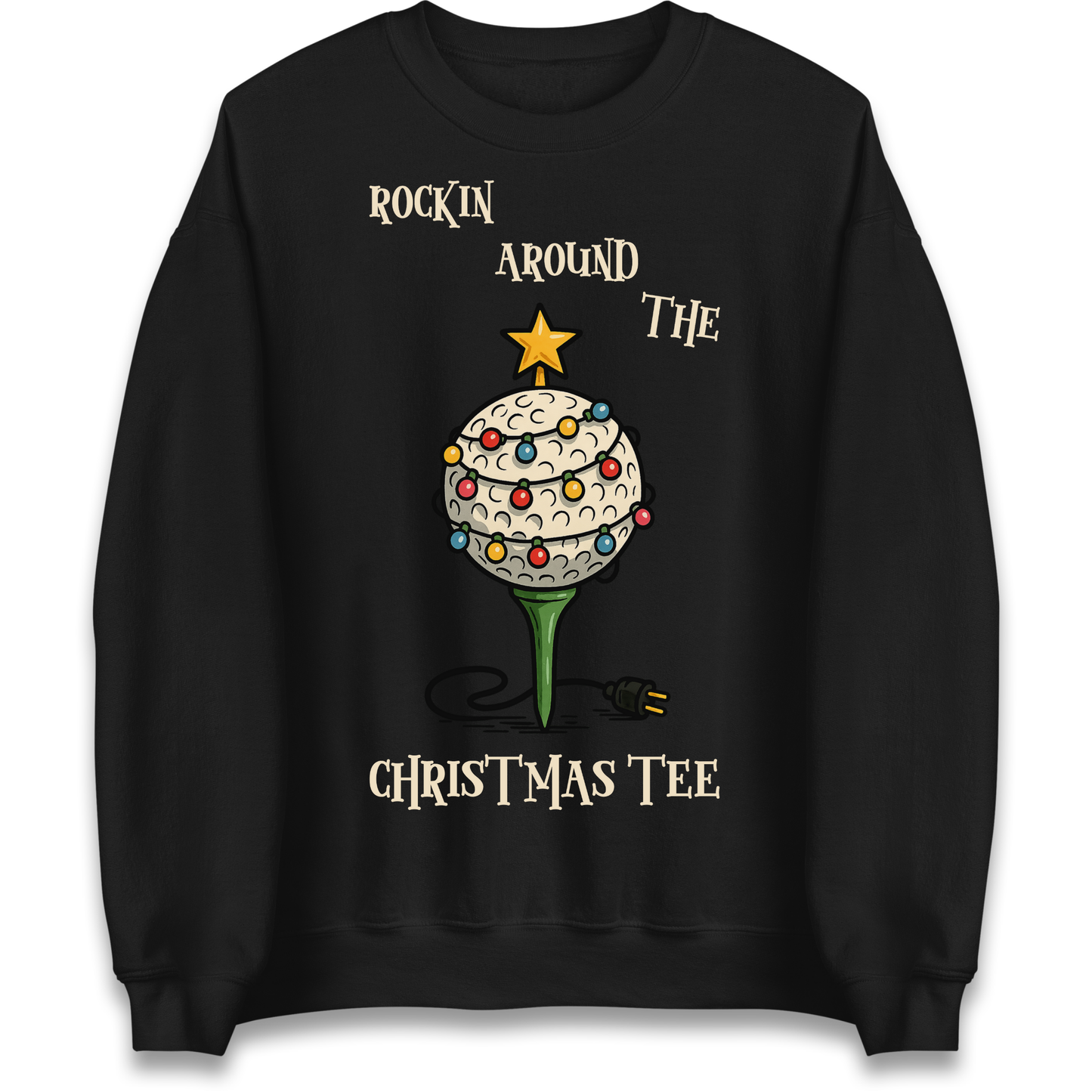Golf Christmas Sweatshirt