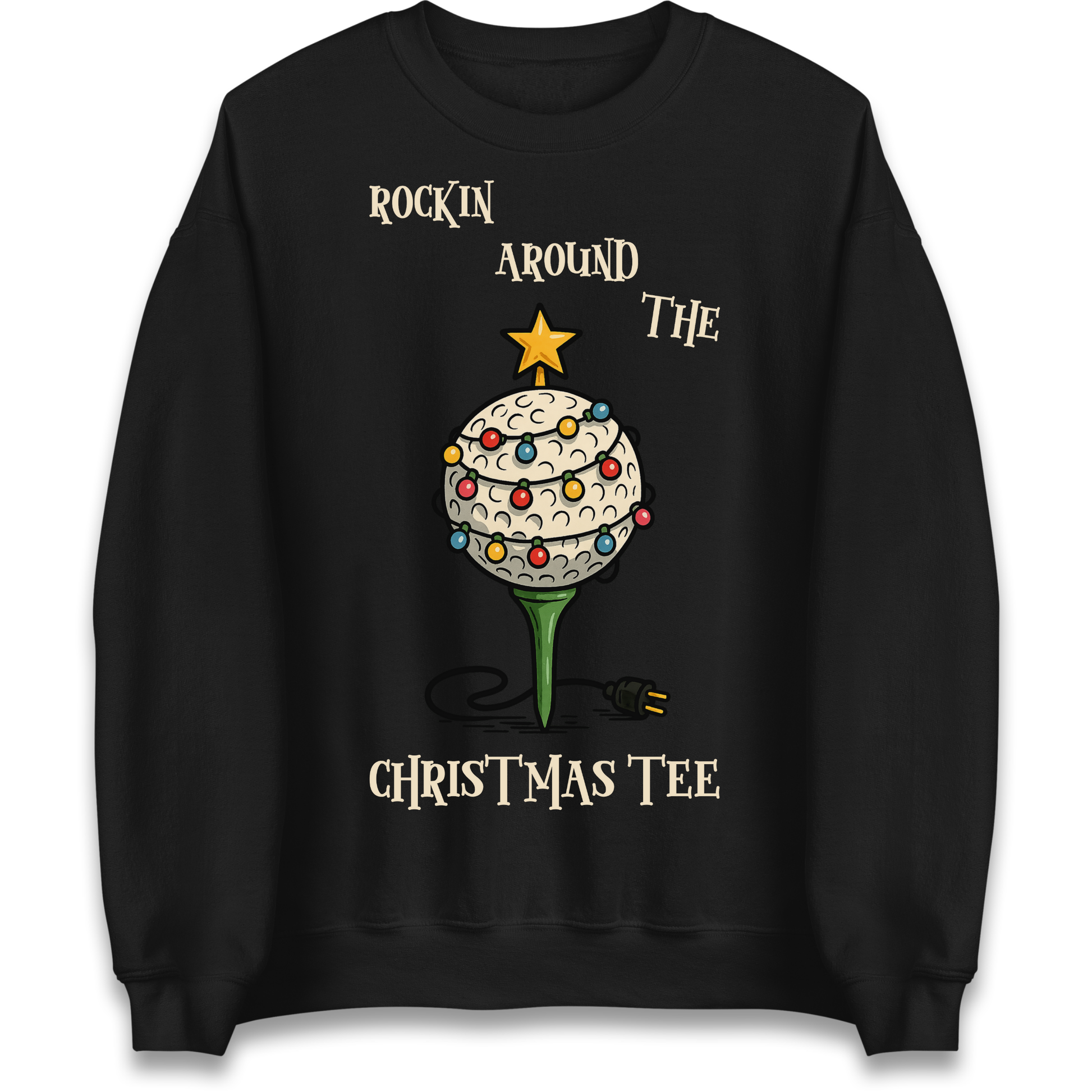 Golf Christmas Sweatshirt