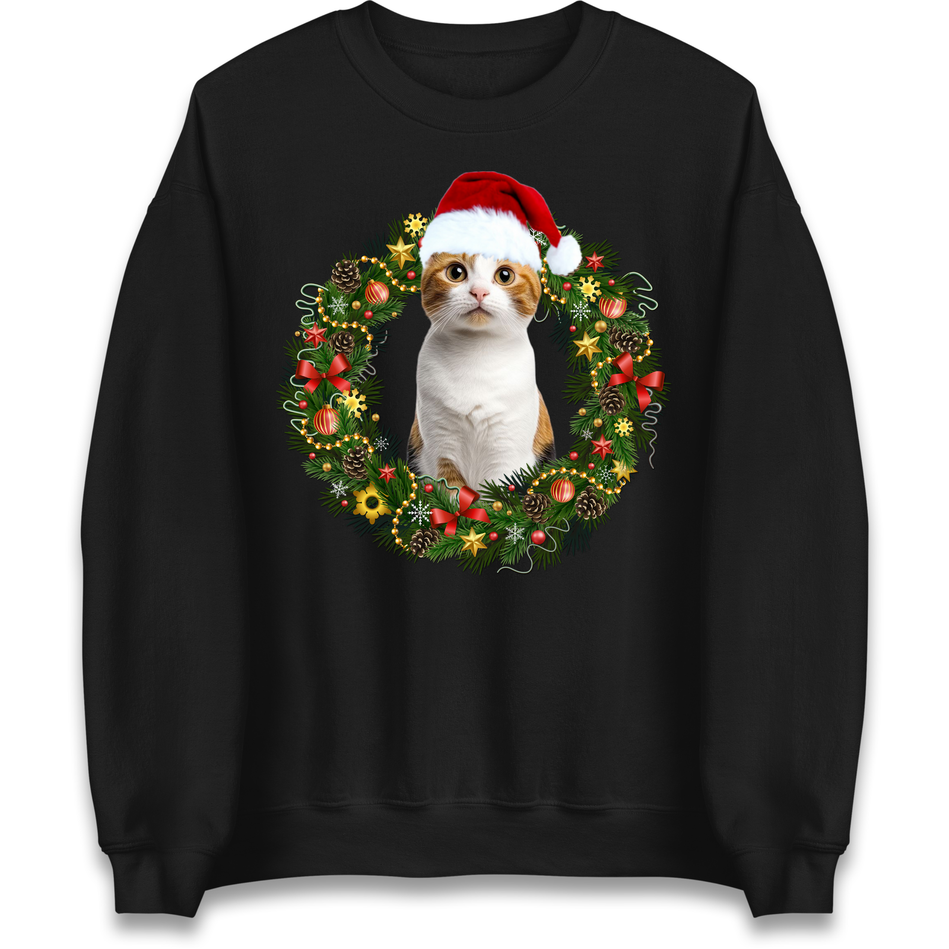 Cat Christmas Sweatshirt