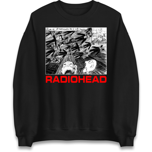 Radiohead We Are Not Screaming Sweatshirt
