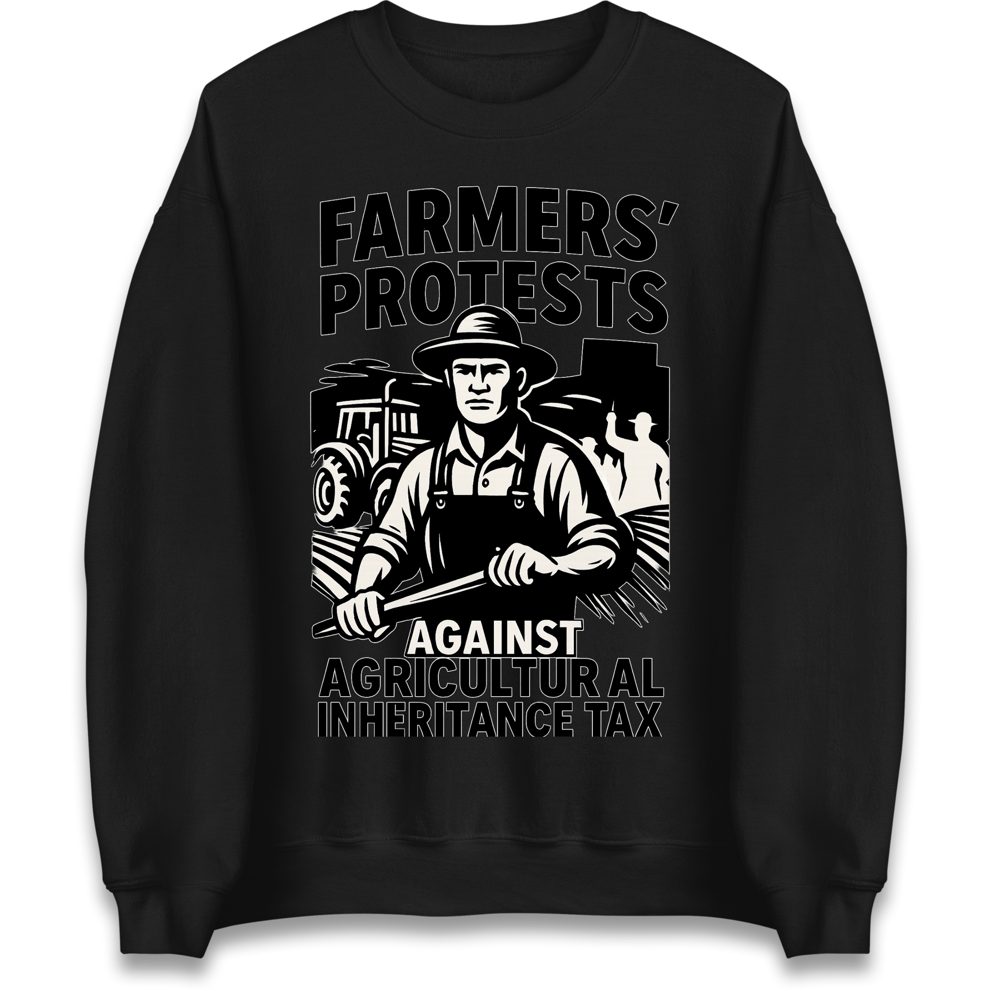 Farmers’ Protests Against Agricultural Inheritance Tax Sweatshirt