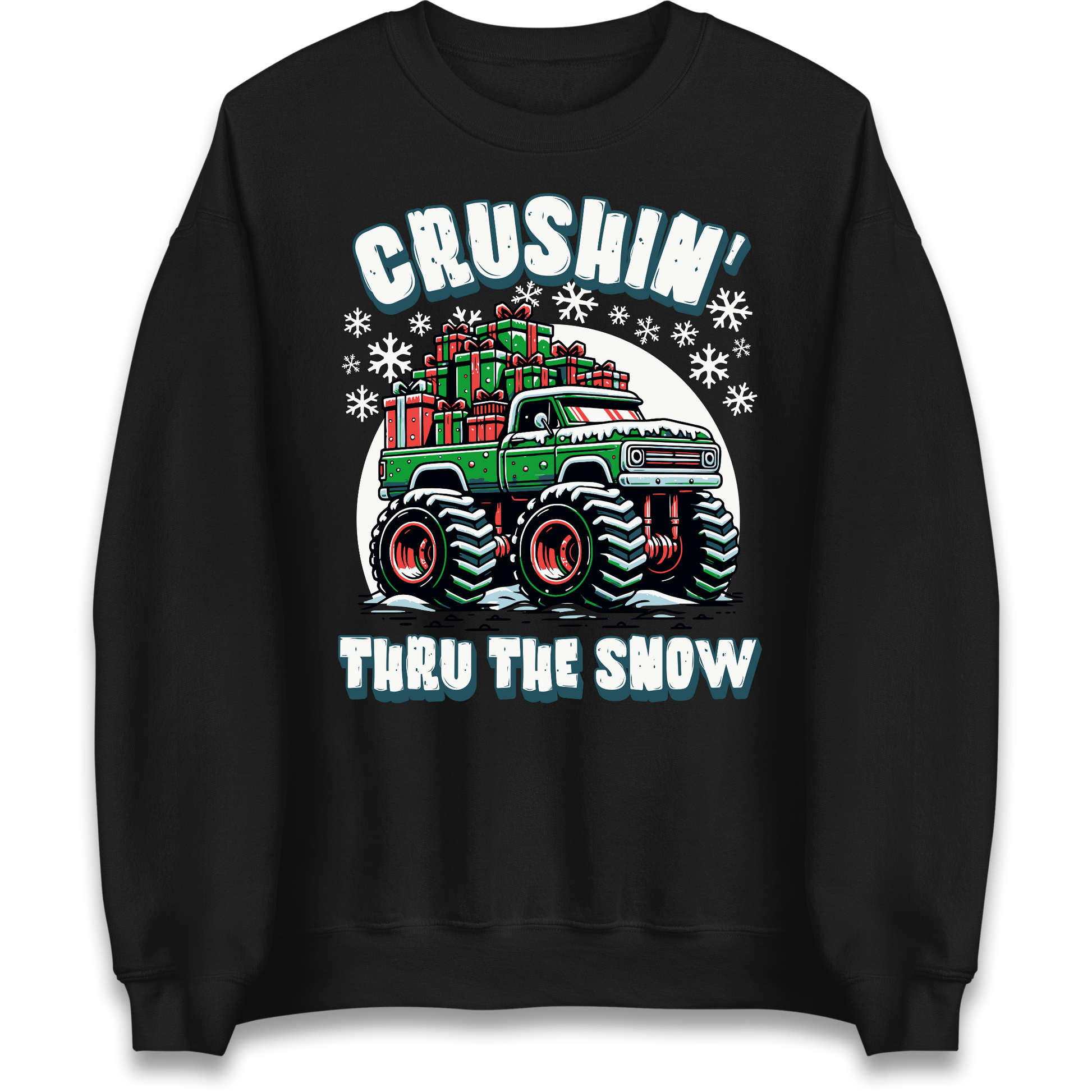 Crushin Thru The Snow Sweatshirt