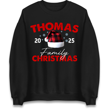 Thomas Family Christmas Sweatshirt