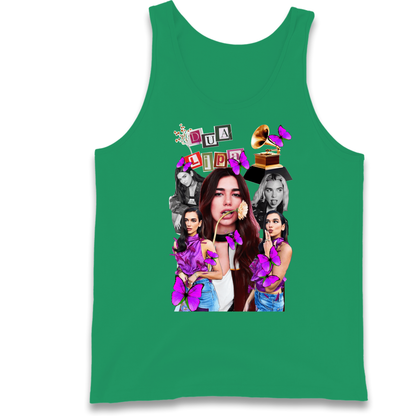 Dua Lipa Butterflies Tank Top