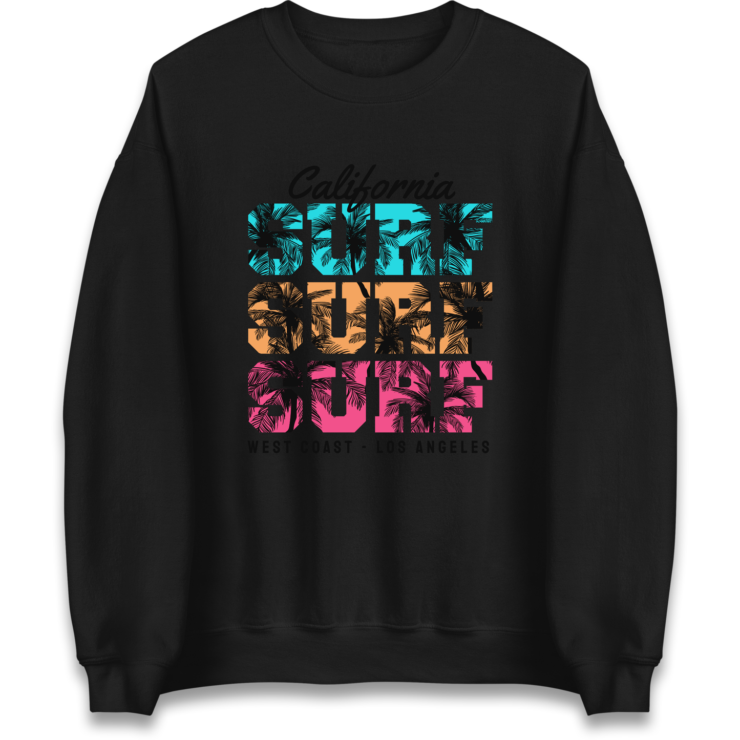California Surf Surf Surf Sweatshirt