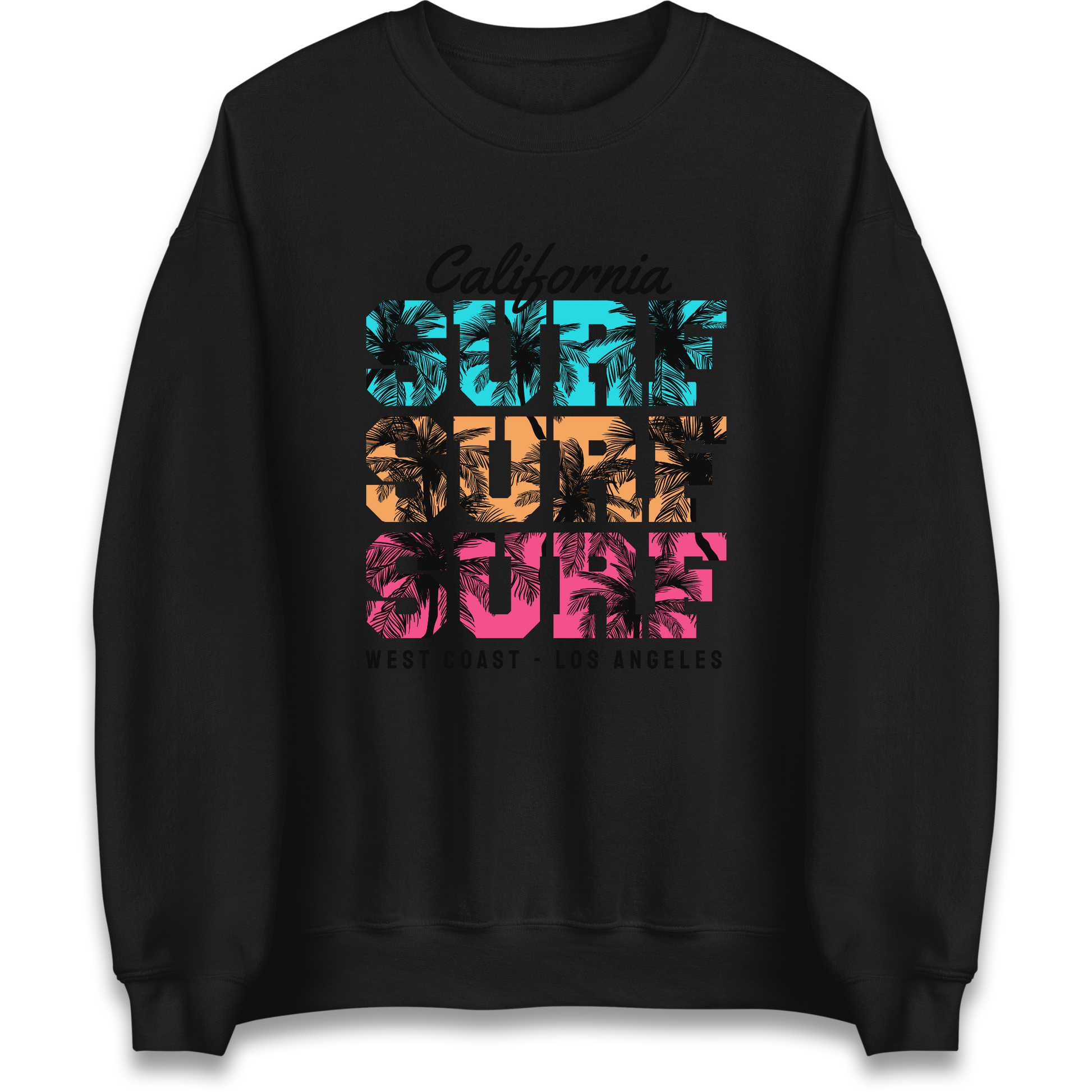 California Surf Surf Surf Sweatshirt