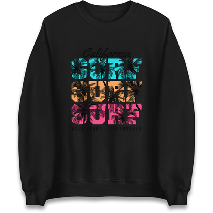 California Surf Surf Surf Sweatshirt