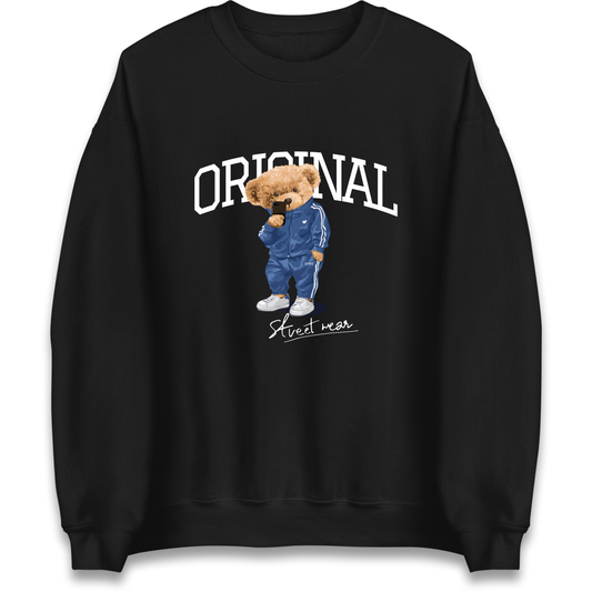 Teddy Bear Original Streetwear Sweatshirt