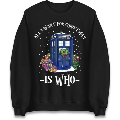 Dr Who Christmas Jumper