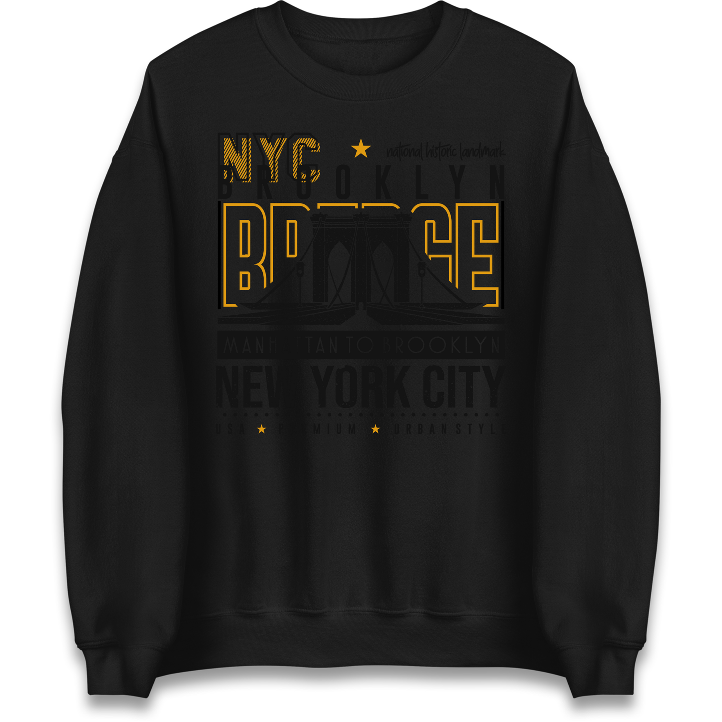 NYC Brooklyn Bridge Sweatshirt