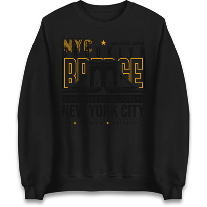 NYC Brooklyn Bridge Sweatshirt