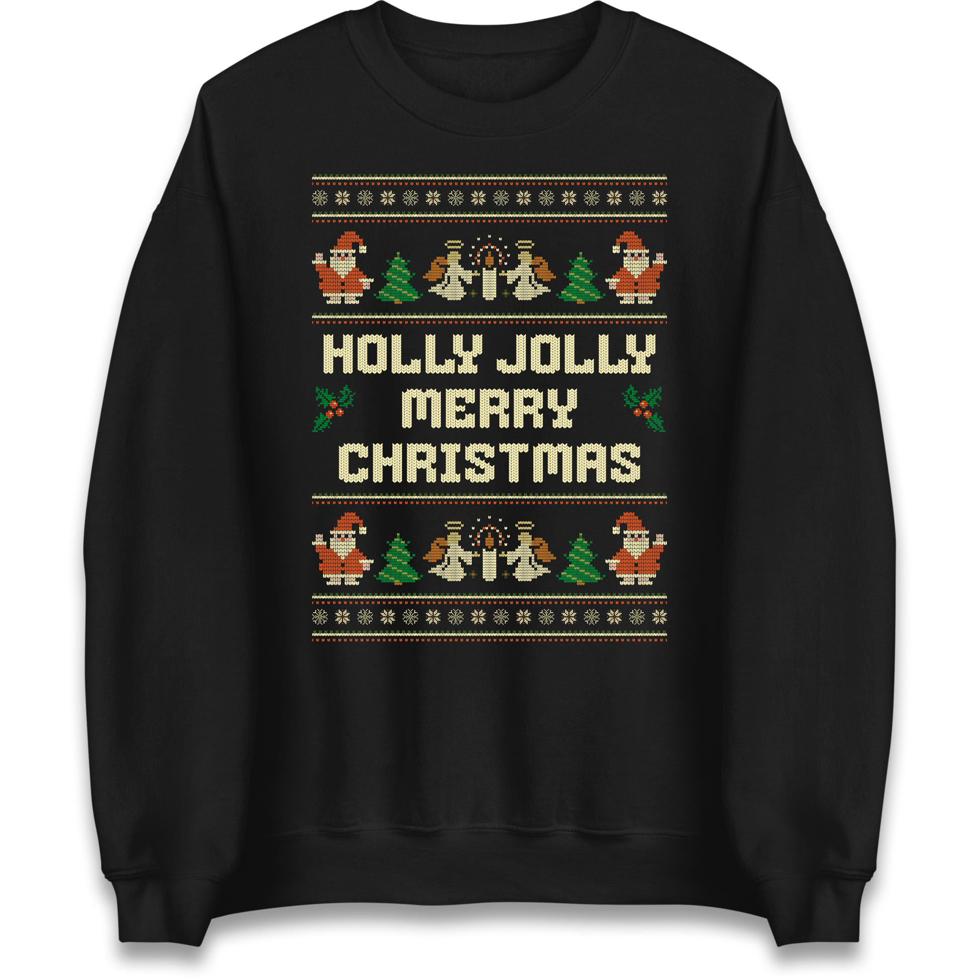 Holly Jolly Merry Christmas Sweatshirt