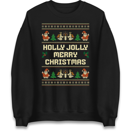 Holly Jolly Merry Christmas Sweatshirt