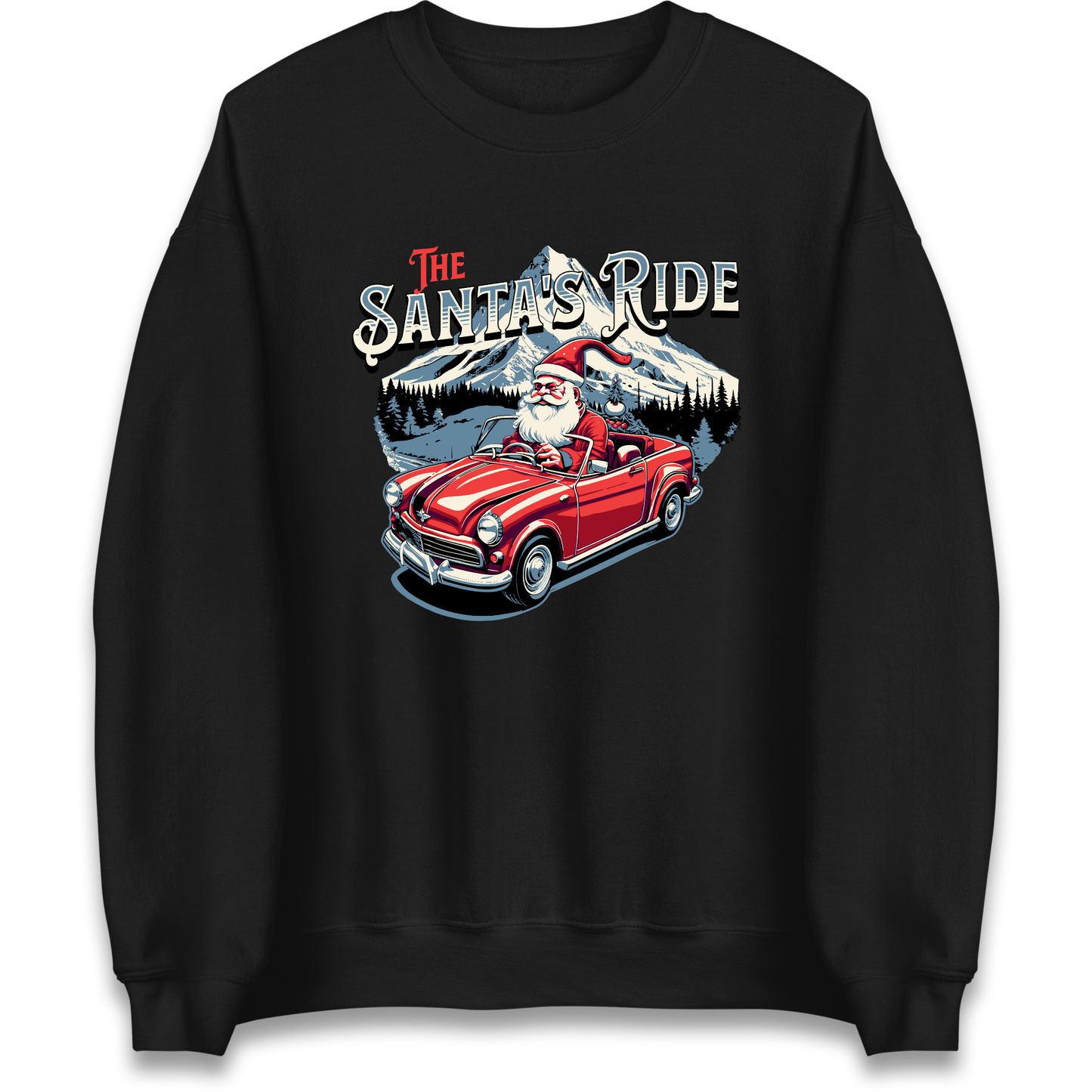 The Santas Ride Christmas Sweatshirt