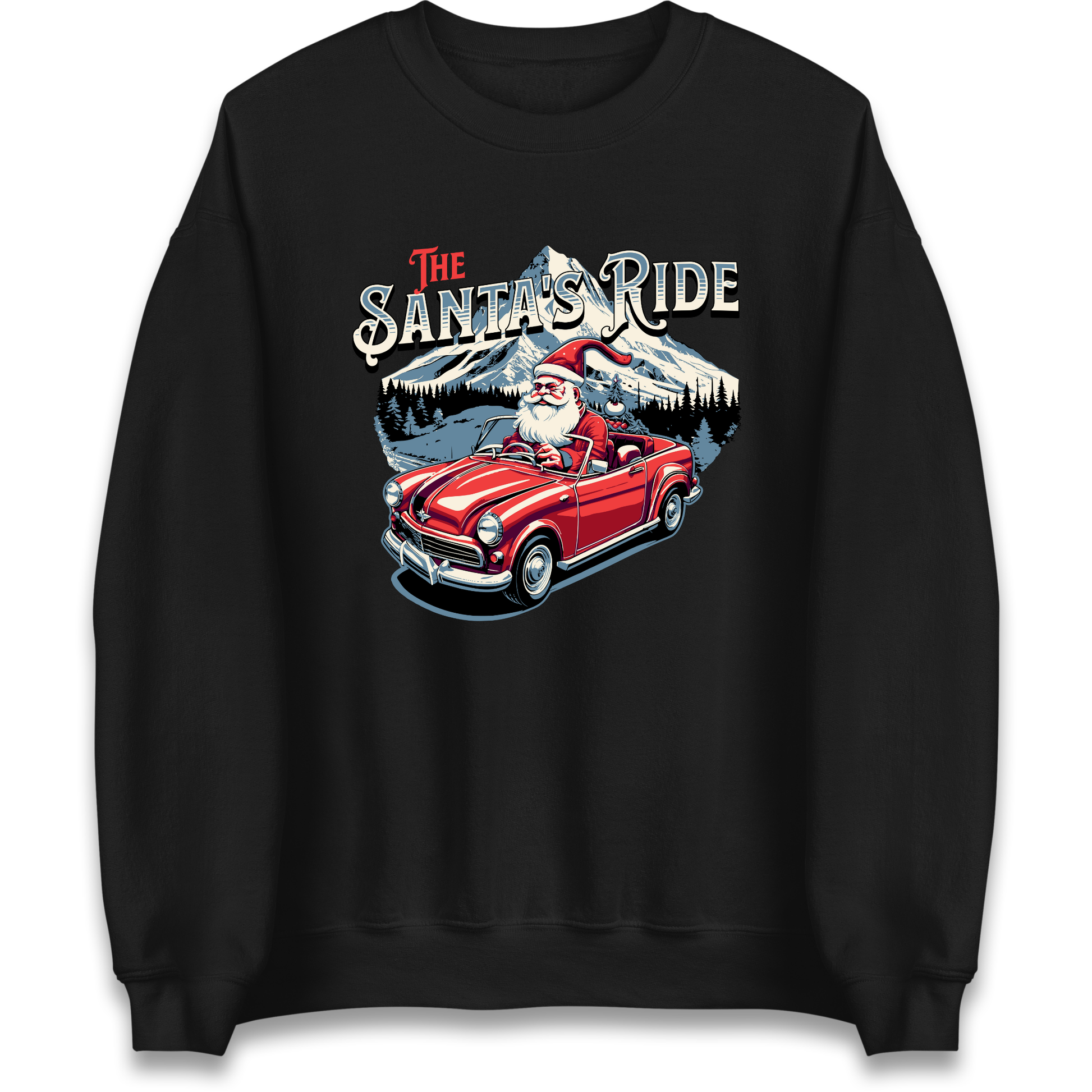 The Santas Ride Christmas Sweatshirt