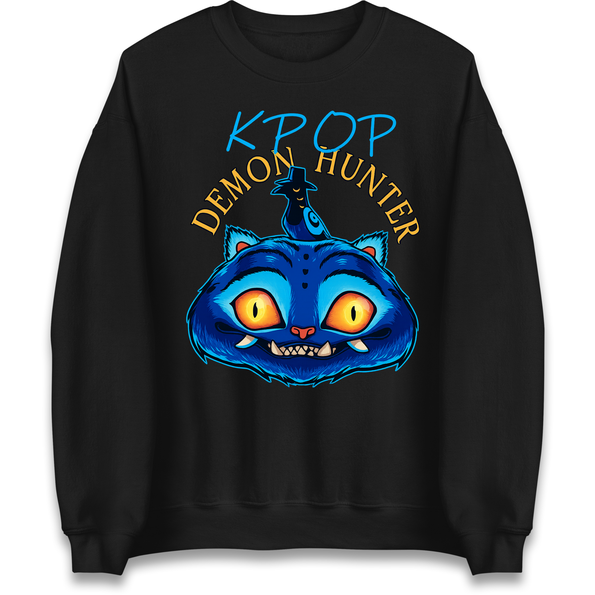 Kpop Demon Hunter Derpy Tiger Sweatshirt