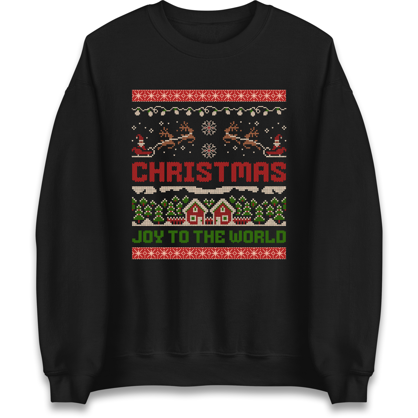Christmas Joy to the World Christmas Sweatshirt