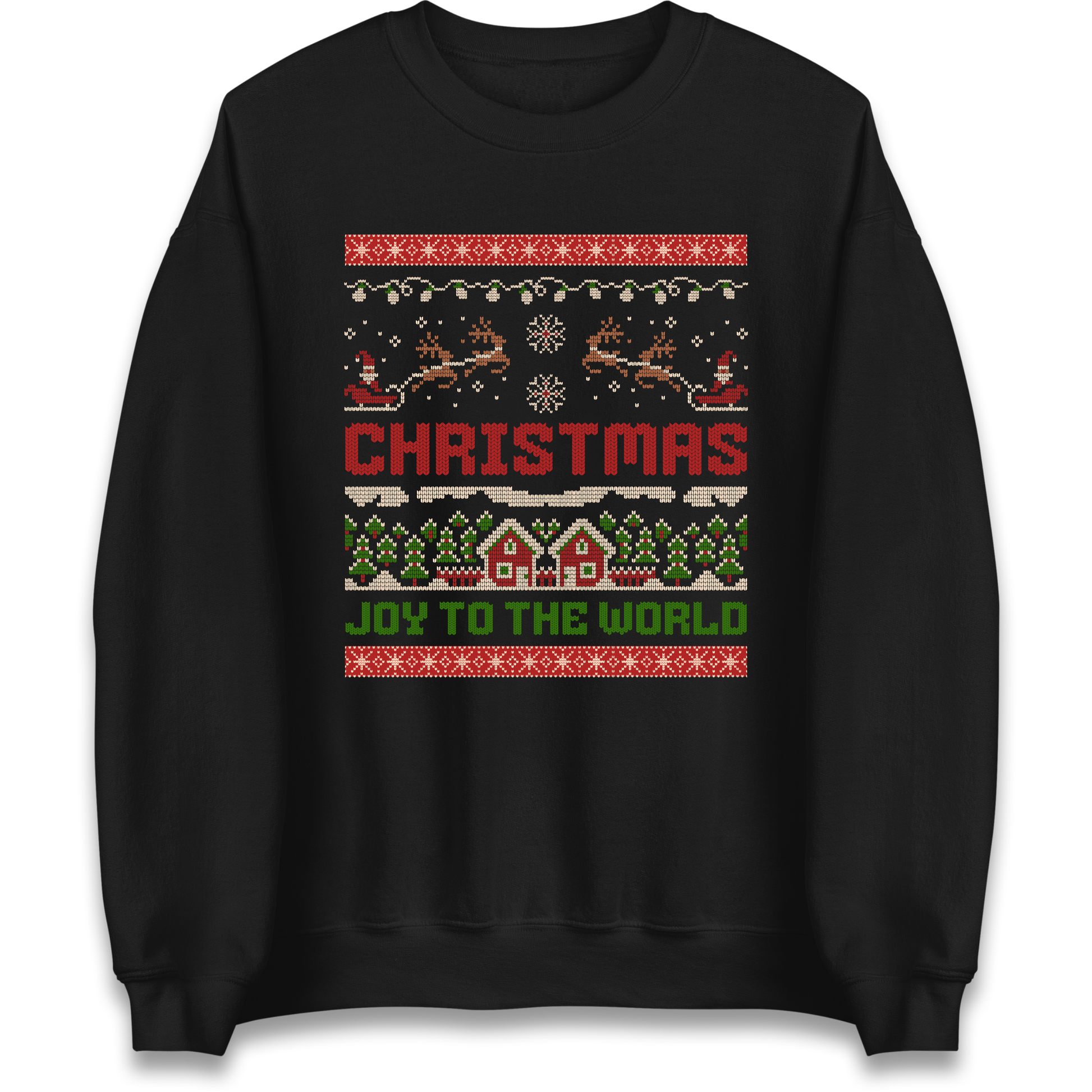 Christmas Joy to the World Christmas Sweatshirt