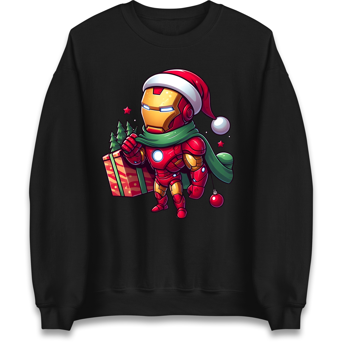 Ironman Santa Sweatshirt