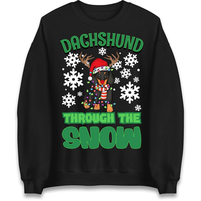 Dachshund Dog Christmas Jumper